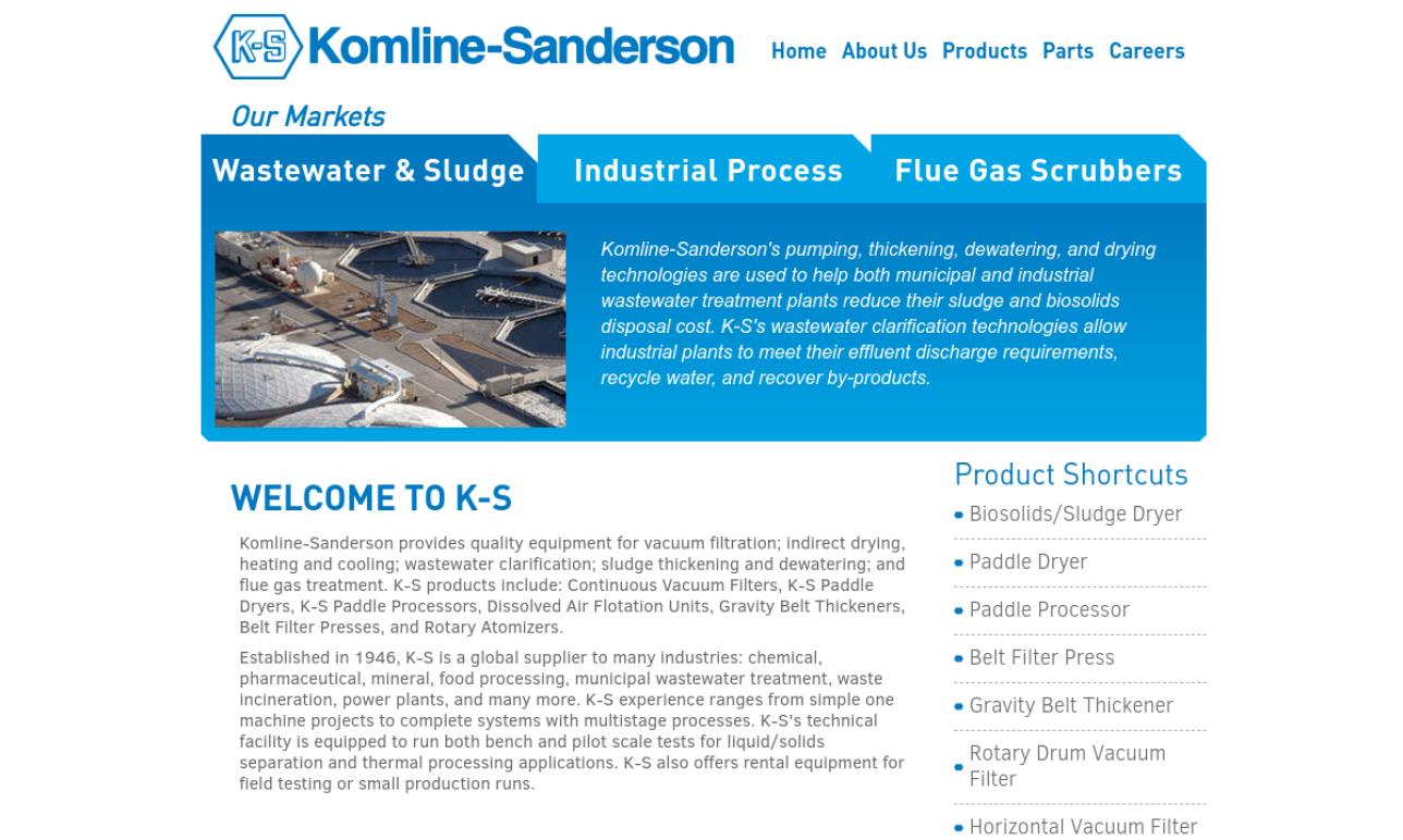 KomlineSanderson Corporation Industrial Dryer Manufacturers